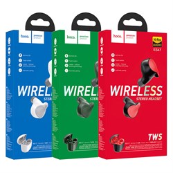 Bluetooth гарнитура (TWS) Hoco ES47 (V5.0) + док.станция 110310 - фото 1188