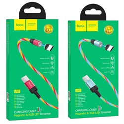 Кабель USB - Type C Hoco U90 (коробка) магнитный (1,2m) 109941 - фото 1361