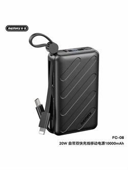 Внешний АКБ Power Bank Remax FC - 08 (10.000 мАч) (20W PD быстрая зарядка) 113589