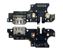 Шлейф с раз.зарядки Realme C3 (подложка/micro) + H/F раз.гарнитуры 105196