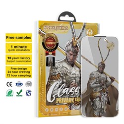 Защитное стекло "Monkey King" iPhone 17 PRO без рамки ("анти шпион") 113740