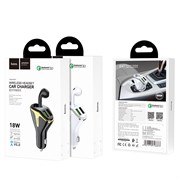 Bluetooth Hoco E47 (V5.0) + АЗУ 2USB QC3.0 (быстрая зарядка) 110229