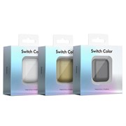Bluetooth гарнитура (TWS) Hoco ES28 (Switch Color) (V5.0) + док.станция 110311