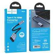 Переходник (OTG) Type C → HDMI HOCO HB21 (15см) 110866