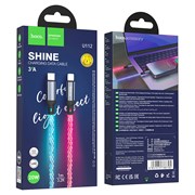 Кабель Type C - Lightning (Apple 8 pin) Hoco U112 (1m) (коробка) (3A / PD 20W) (быстрая зарядка) 111504