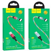 Кабель USB - Type C Hoco U90 (коробка) магнитный (1,2m) 109941