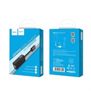 Audio конвертер Hoco LS - 16 для iPhone (Lightning → Lightning + Jack 3,5) 110885
