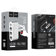 АЗУ Hoco Z13 2 USB + разветвитель АЗУ (3 АЗУ) 109546