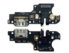 Шлейф с раз.зарядки Realme C3 (подложка/micro) + H/F раз.гарнитуры 105196