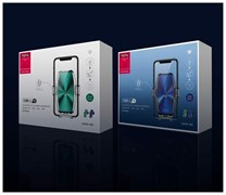 Держатель в автомобиль Totu Design CACW - 033 в воздуховод (зажим) + беспроводная зарядка 110470