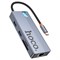 HUB HOCO HB52 Type-C to USB 3.0*2, HDMI, RJ45, TF card, MicroSD, PD (3 А) 113798