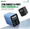 Многопортовое зарядное устройство Relife Q4 (6 портов; 72 Вт; 2 PD; 2 QC 3.0; 2 USB) 113670