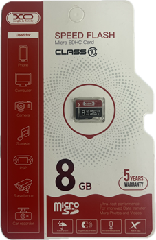 Карта памяти Micro SD XO - 8 gd 110768