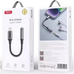 Audio конвертер XO NB-R258C для iPhone (Lightning → Jack 3,5) 112668