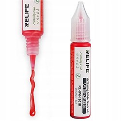 UV лак для нанесения маски Relife RL - UVH901R (красный) 107893