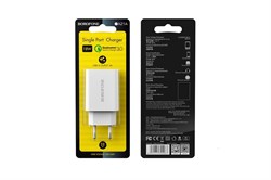 СЗУ Borofone BA21A 1 USB QC3.0 (18W) (быстрая зарядка) 111405