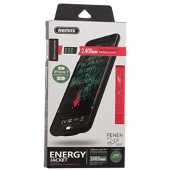 Внешний АКБ Power Bank Remax PN - 01 + чехол на iPhone 7 / 8 / SE(20) ( 2.400 мАч) 110716