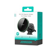 Держатель в автомобиль Joyroom JR - ZS412 в воздуховод + беспроводная зарядка (15W) (магнитный) 113465