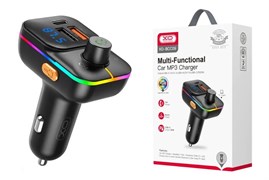 FM трансмиттер XO BCC09 (с функцией быстрой зарядки) (PD 25W) 111400