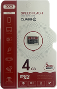 Карта памяти Micro SD XO - 4 gd 110767