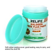 Флюс для пайки Relife RL - 559 (100g) (бессвинцовая и галогенная, экологически чистая паяльная паста с канифолью без очистки) 113069