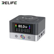 Многопортовое зарядное устройство Relife Q7 (6 портов; 80 Вт; беспроводная зарядка 15 Вт) 113671