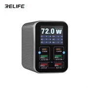 Многопортовое зарядное устройство Relife Q4 (6 портов; 72 Вт; 2 PD; 2 QC 3.0; 2 USB) 113670