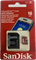 Карта памяти Micro SD SanDisk - 16 gb (+ SD адаптер) 10kl 110765