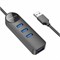 HUB Borofone DH5 USB - USB 3.0*4 (0.2м) 111595