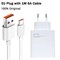 СЗУ Xiaomi 1 USB (67W) (быстрая зарядка) + USB кабель Type C (оригинал) (коробка) 111525